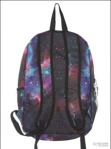 Galaxy backpack back